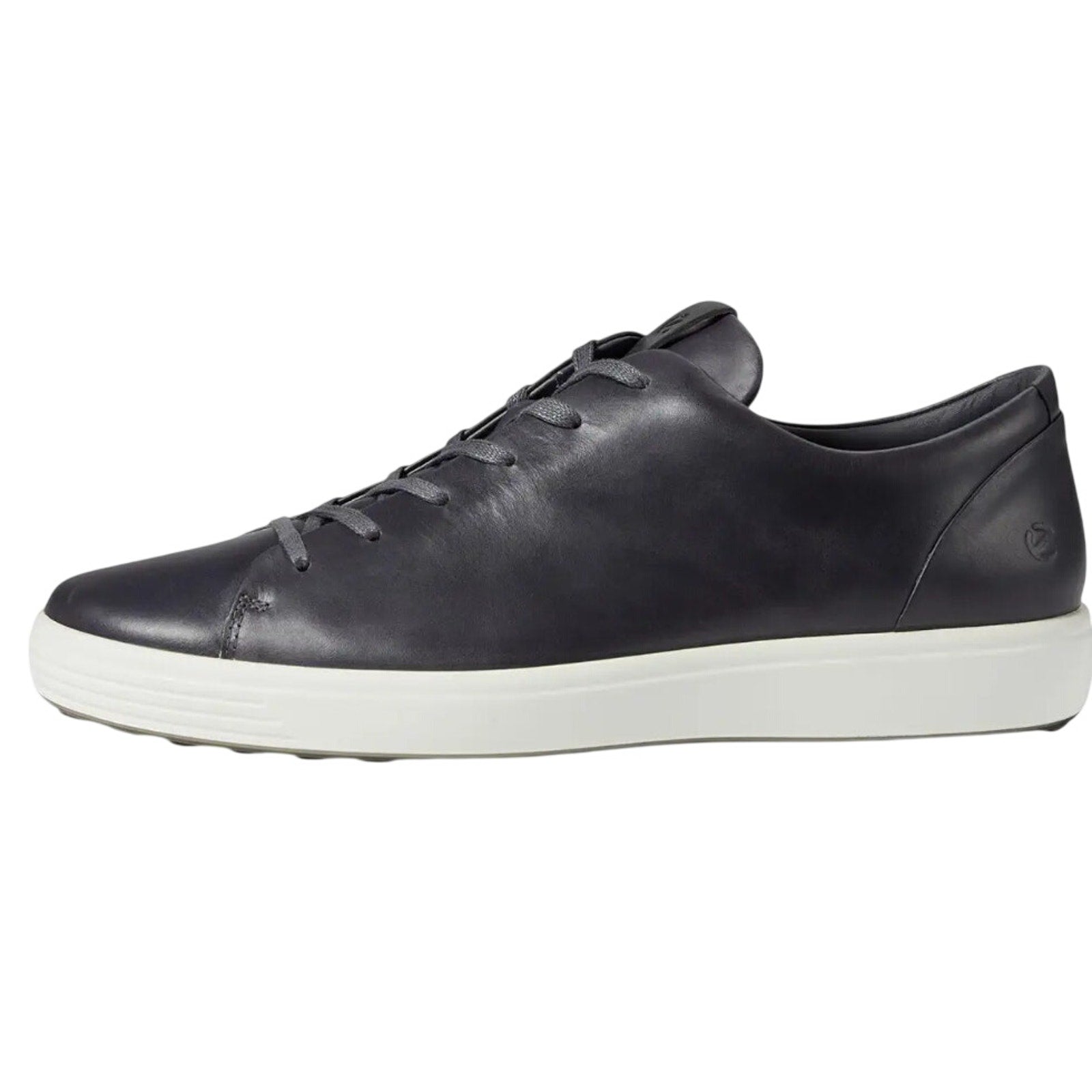ECCO Mens Soft 7 Premier Sneakers EU 43 US 9-9.5 Black Leather NIB