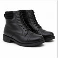 LaForst Womens Combat Ankle Boots US 8 US 38 Black Slip Resistant NWOB