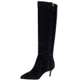 Lauren Ralph Lauren Womens McKay Knee High Boots Size 6 B Navy Blue Suede NIB