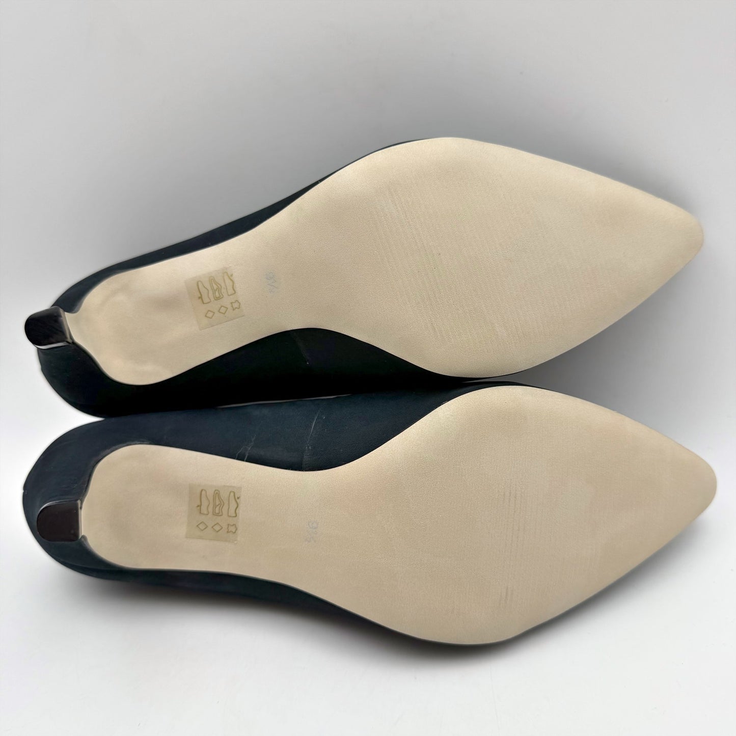 Marc Joseph Womens Trinity PL Pump US 9.5 EU 40.5 Navy Blue Suede NIB