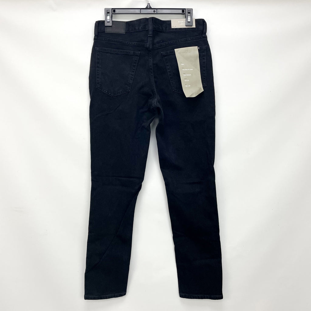Everlane Mens The Organic Cotton Slim Fit Jeans 30x30 Coal Black NWT