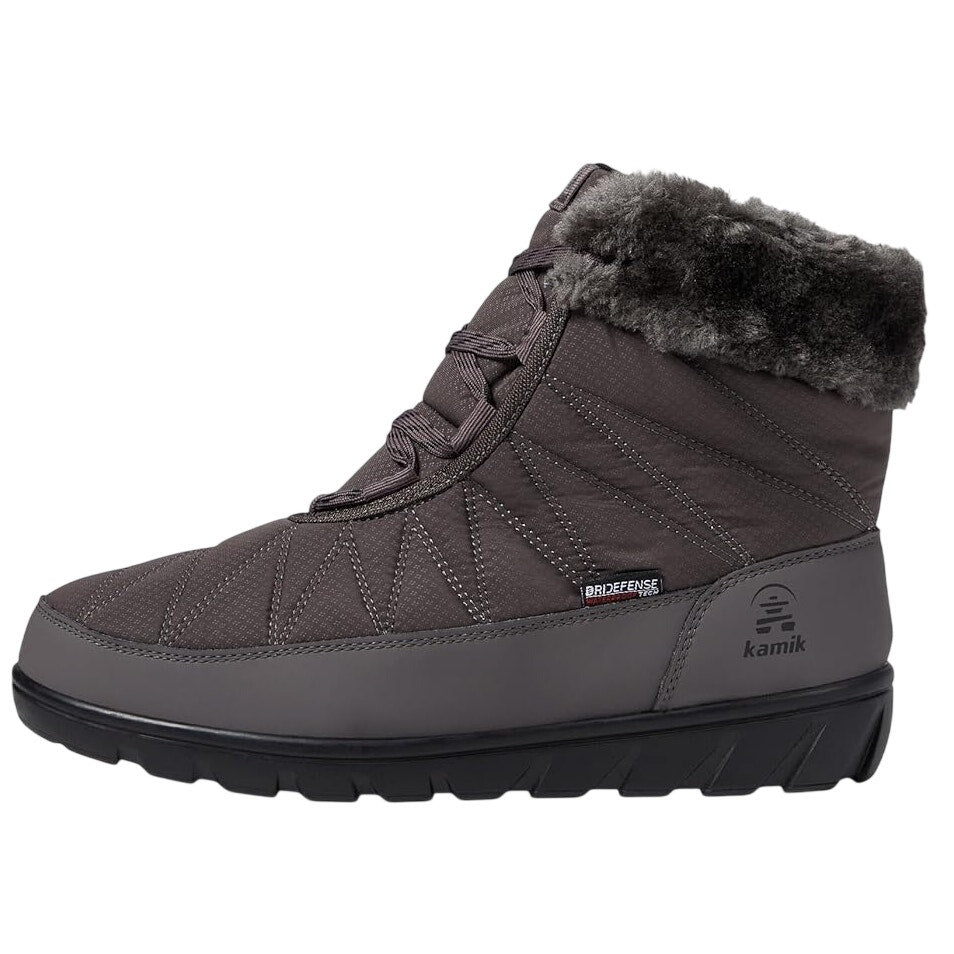 KAMIK Womens Low Hannah Winter Bootie US 9 EU 40 Grey Waterproof NIB
