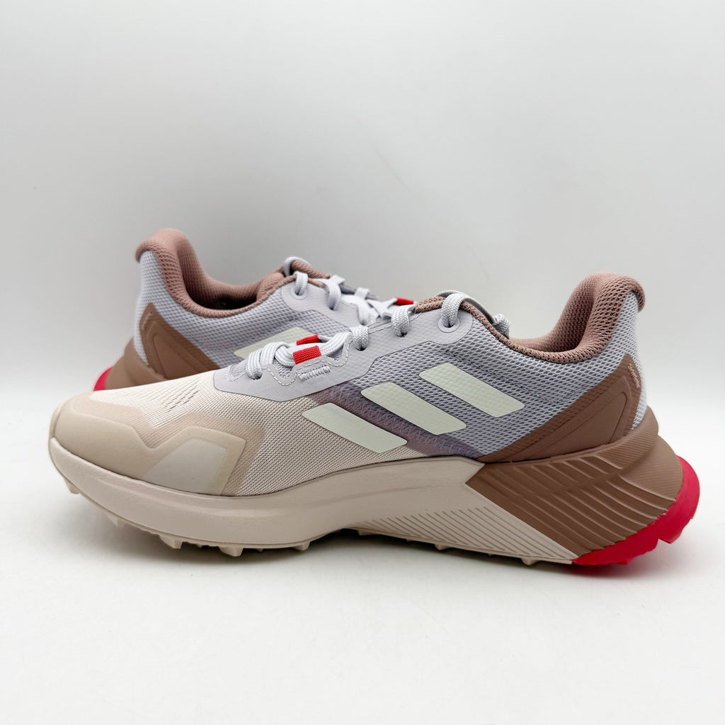 Adidas Womens Terrex Soulstride Trail Running Sneaker US 6 Cream Multicolor NWOB