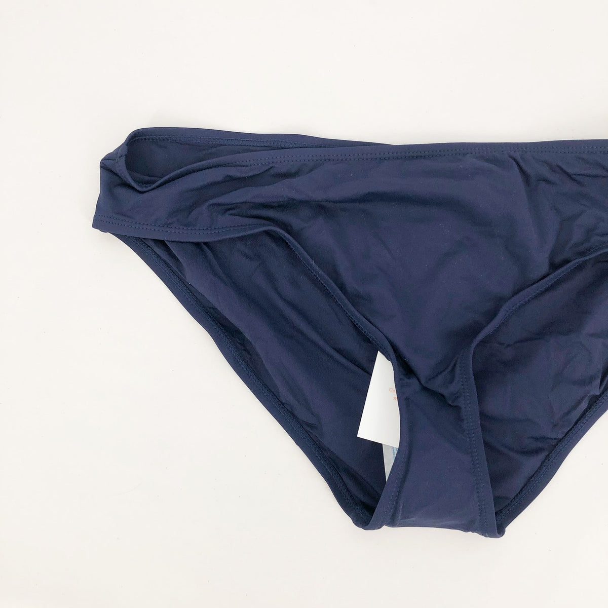ANDIE SWIM Women's Bikini Bottom XL Navy Blue Classic Low Rise Suit NWT