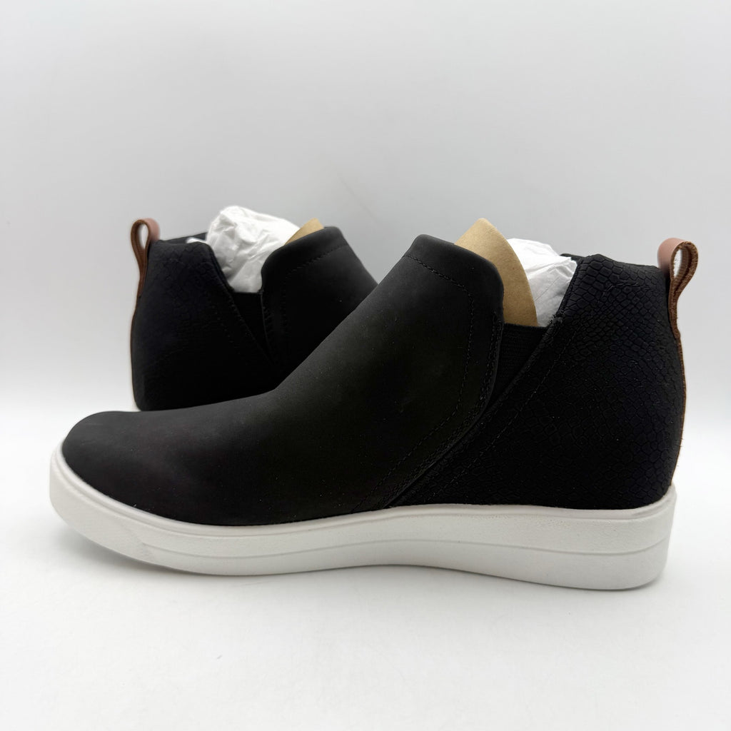 Ryka Womens Vera Wedge Casual Sneakers US 8.5 M EU 38.5 Black Knit NIB