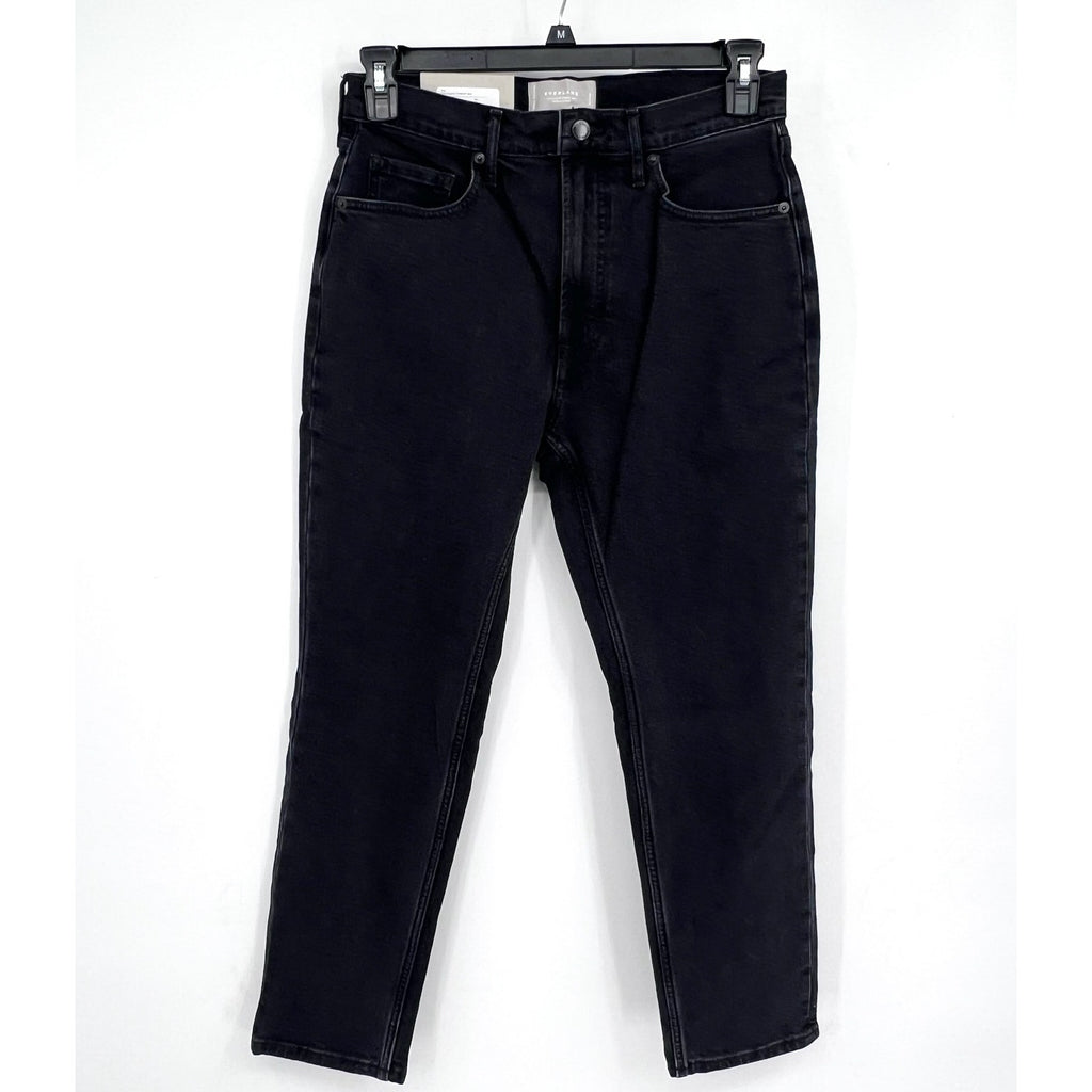 EVERLANE Womens The Original Cheeky Jeans Size 29 Tumbled Black 26.5" Inseam NWT