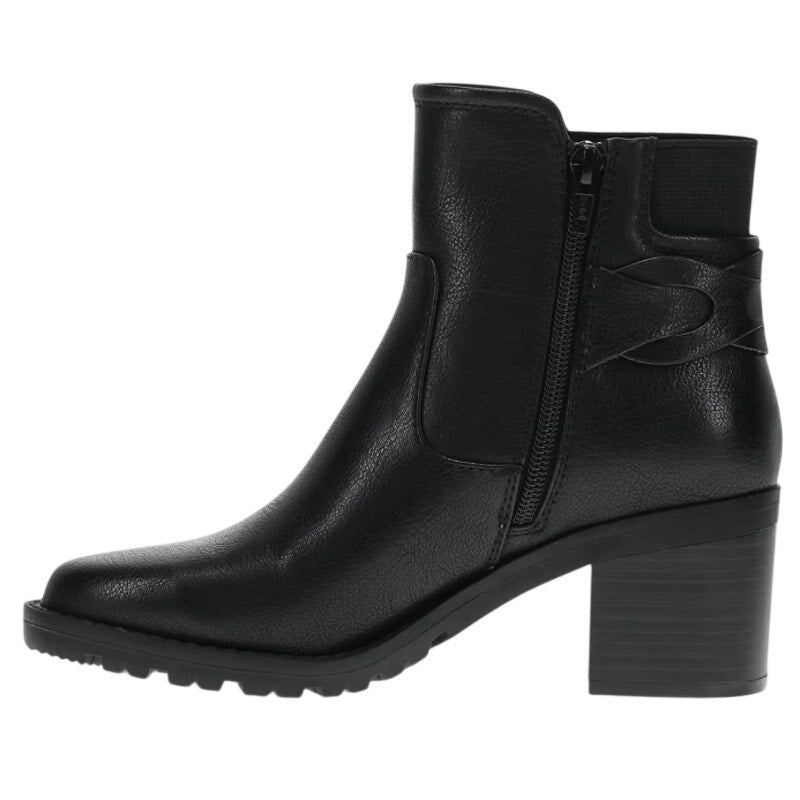 Baretraps Womens Dezzi Ankle Bootie Size 6.5 M EU 37 Black Boots NWOB