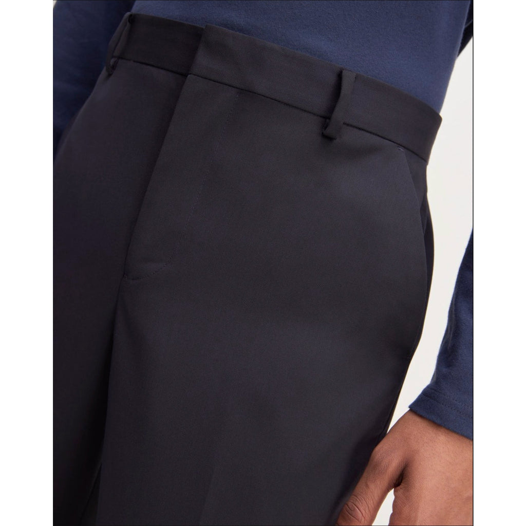 EVERLANE Men's Italian Wool Dress Pants 31x30 Navy Blue Flat Front NWT