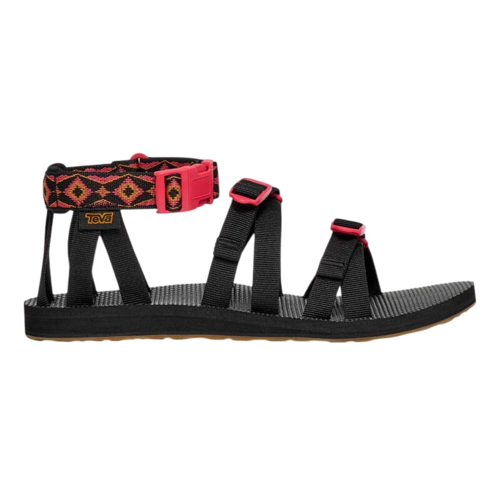 TEVA Mens Original Alp Revive Sandals US 10 EU 43 90s Archival Revival Black NIB