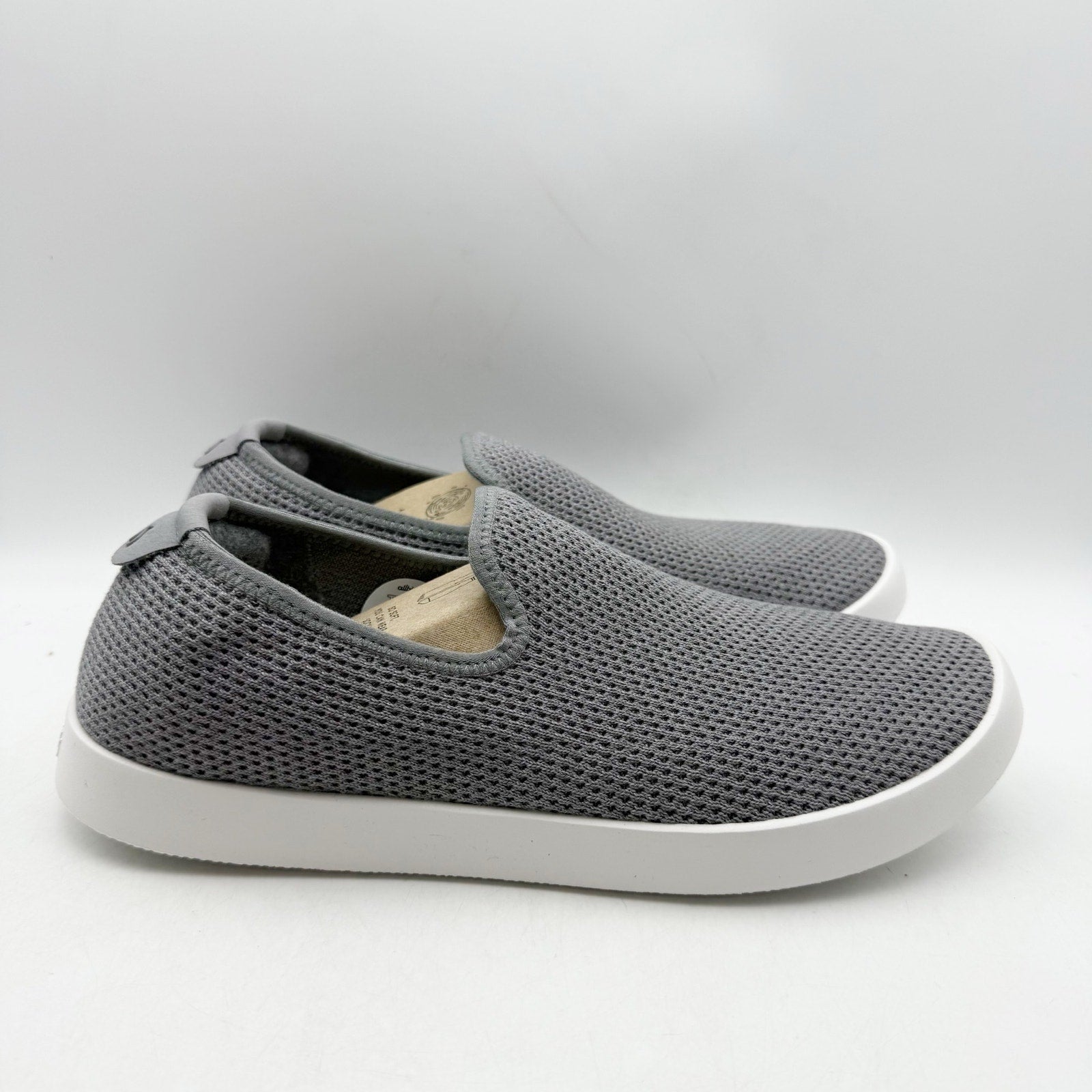 AllBirds Mens Tree Lounger Casual Shoes US 9 EU 41.5 Grey Slip On NIB
