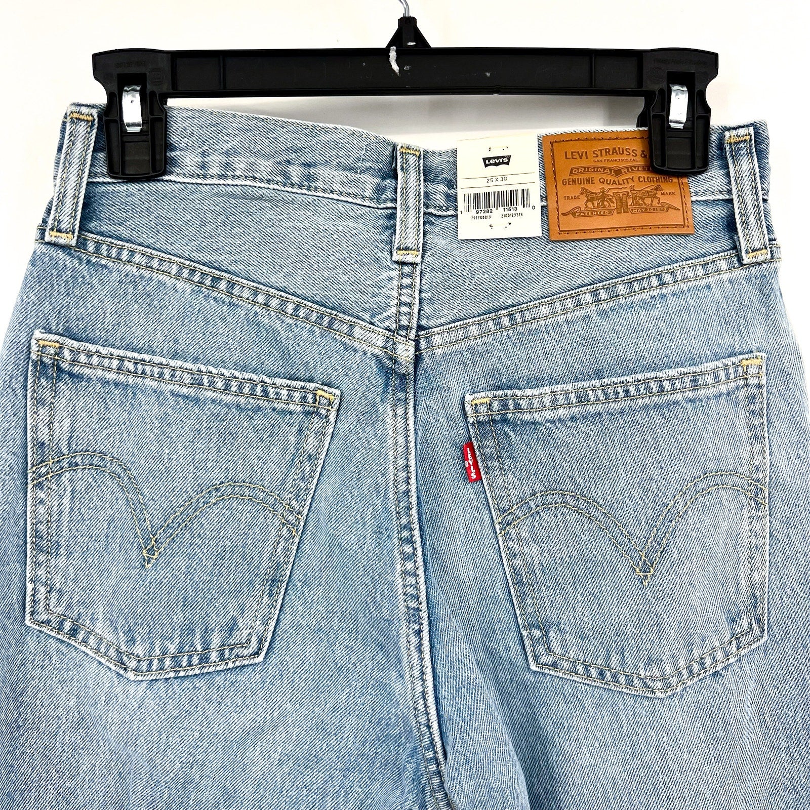 LEVI'S Womens Dad Straight Jeans 25x30 Size 0 Far And Wide Light 79770-0019 NWT