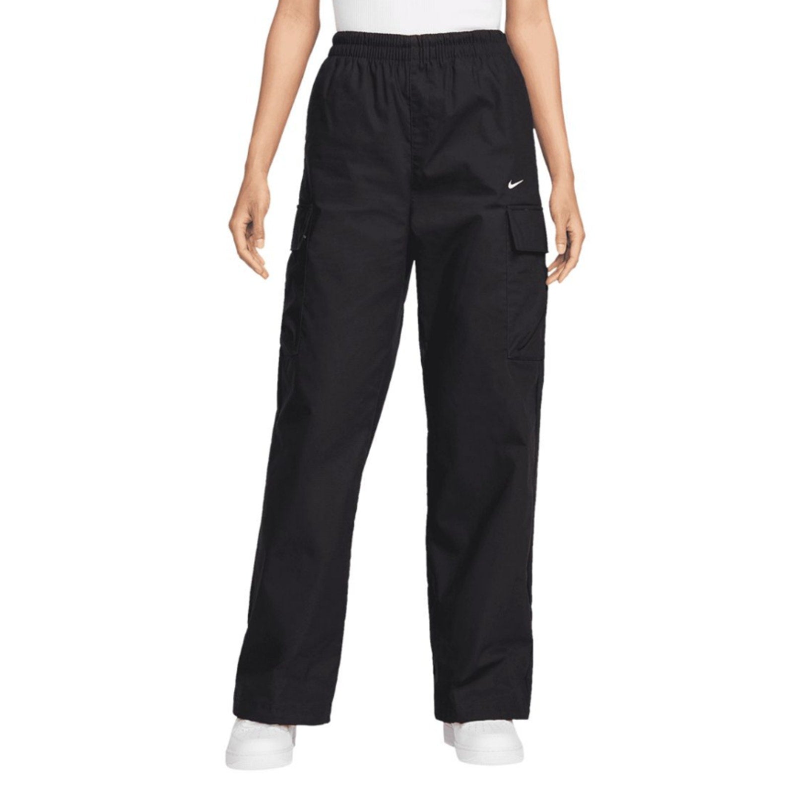 Nike Womens Sportswear Everything Wovens Cargo Pants XL Black Mid-Rise NWT
