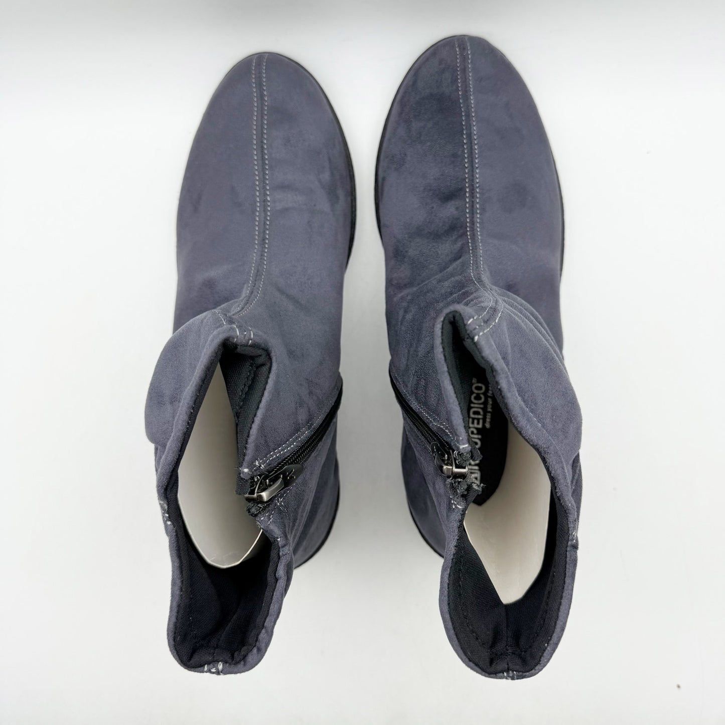 Arcopedico Womens L19 Ankle Boots EU 41 US 9.5-10 Grey Water Resistant NWOB