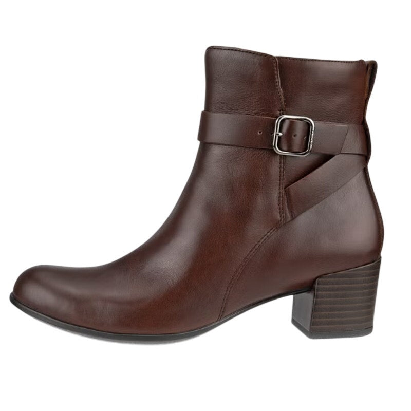 ECCO Womens Dress Classic 35 Heeled Ankle Boot EU 38 US 7-7.5 Brown Leather NWOB