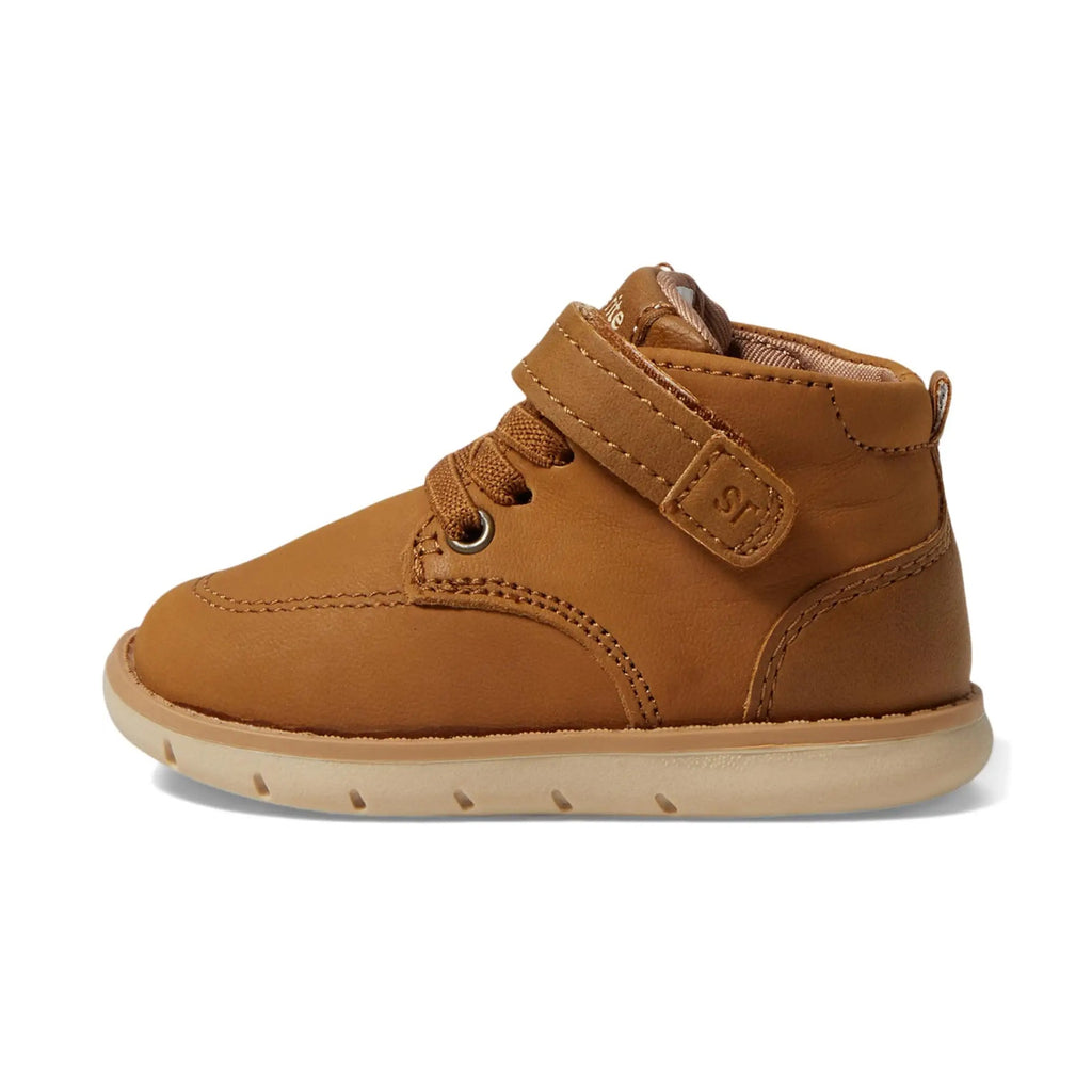 Stride Rite SRT Quinn Hazel Boy Boots Size 5 Brown Kids Shoes NIB