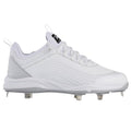 Rawlings Mens Bullpen Low Baseball Cleats Size 13 White Gray Metal NWOB