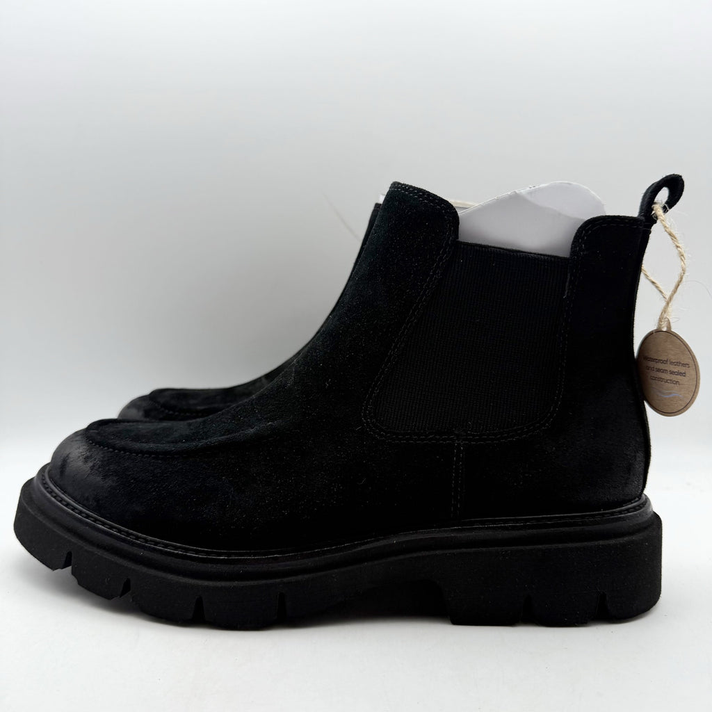 Sofft Womens Samira Chelsea Ankle Boots Size 9 M EU 39.5 Black Suede NIB