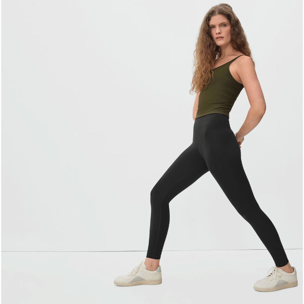 Everlane Womens The Perform Sculpt Leggings XXS Black High Waist Athletic NWT