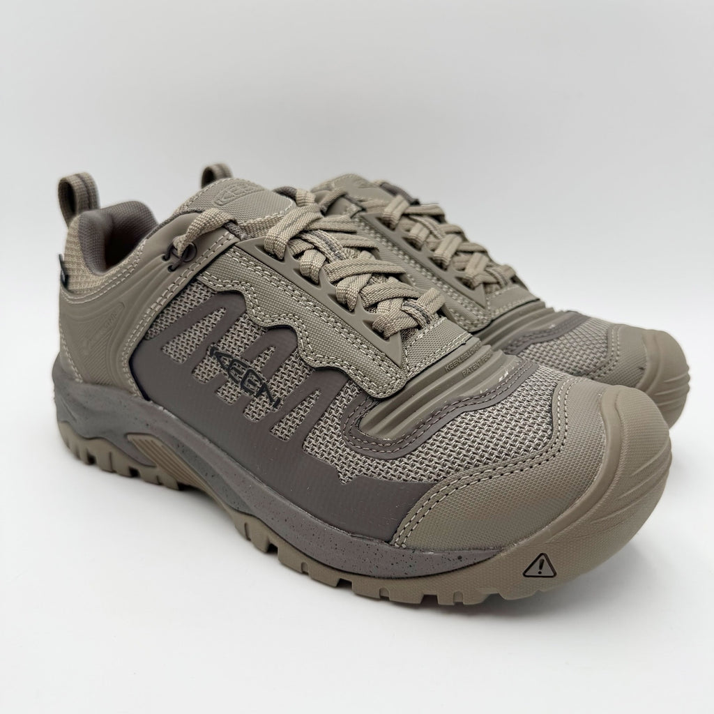 KEEN Utility Mens Reno KBF Work Shoes Size 7.5 Wide Grey Waterproof Soft Toe NIB
