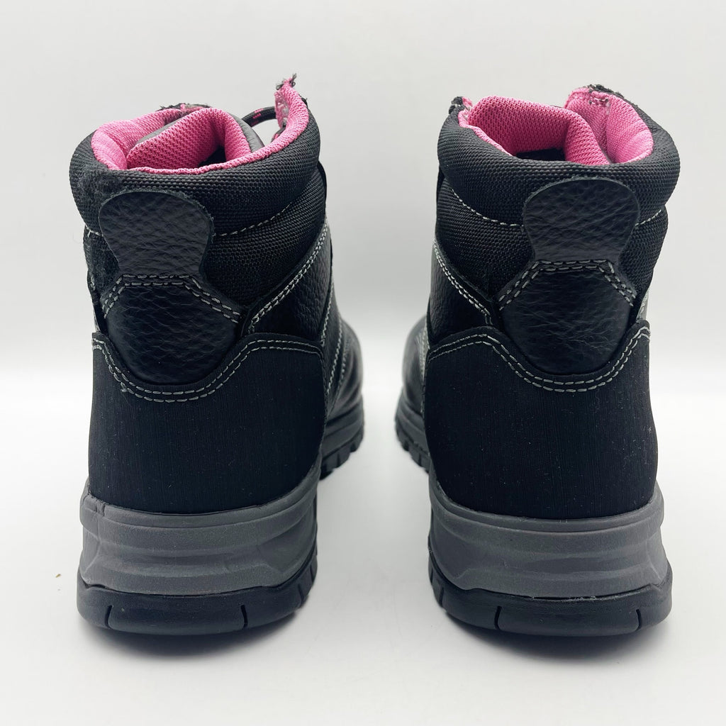Wolverine Womens Piper Composite-Toe 6" Work Boots Size 7 M Black WP Leather NIB