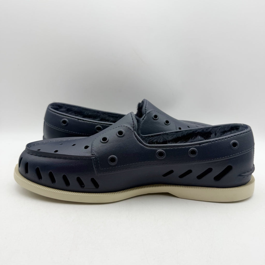 Sperry Mens Original Float Cozy Boat Shoes US 10 EU 43 Navy Blue NWOB