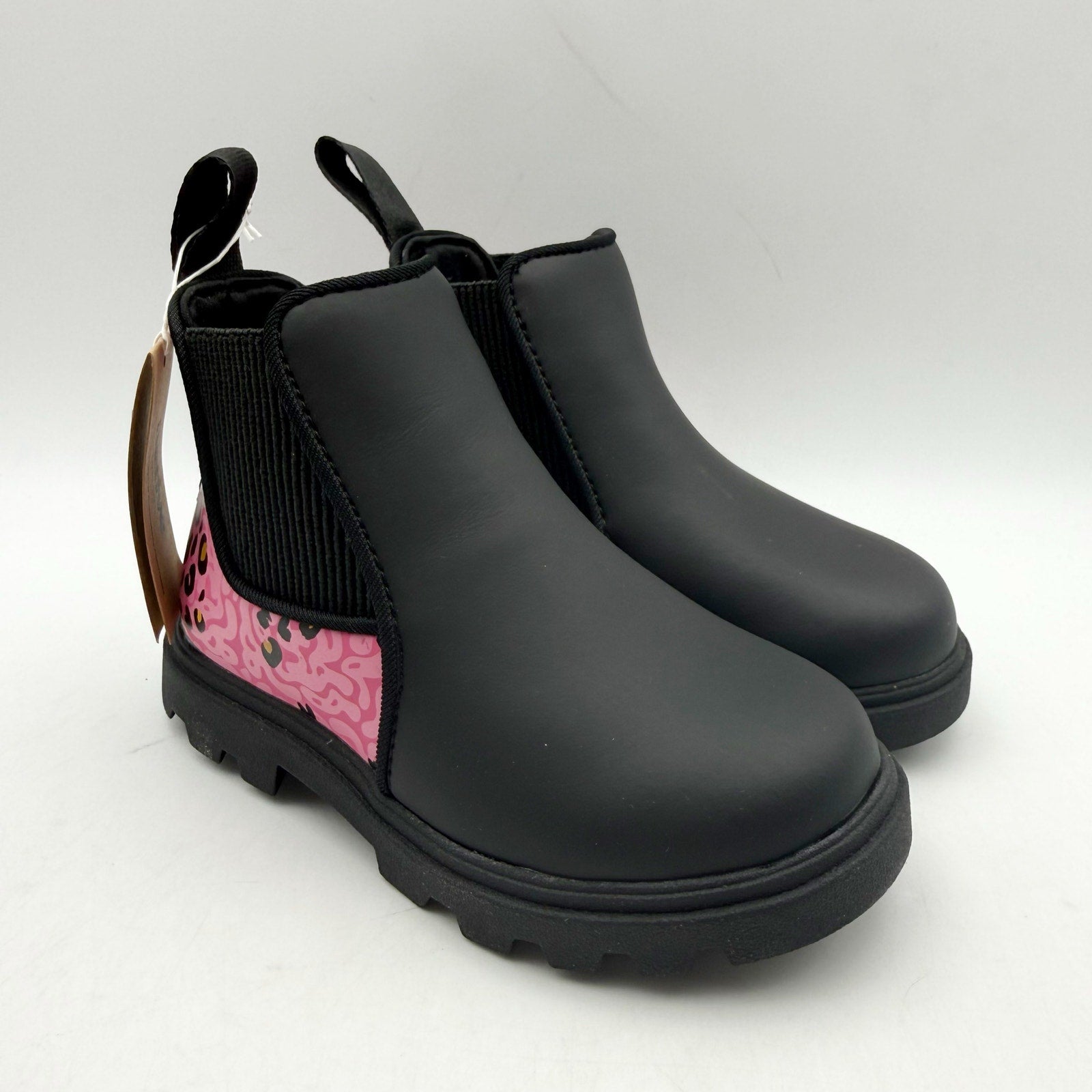 Native Girls Kensington Treklite Print Bootie US 8 EU 24 Black Pink NIB