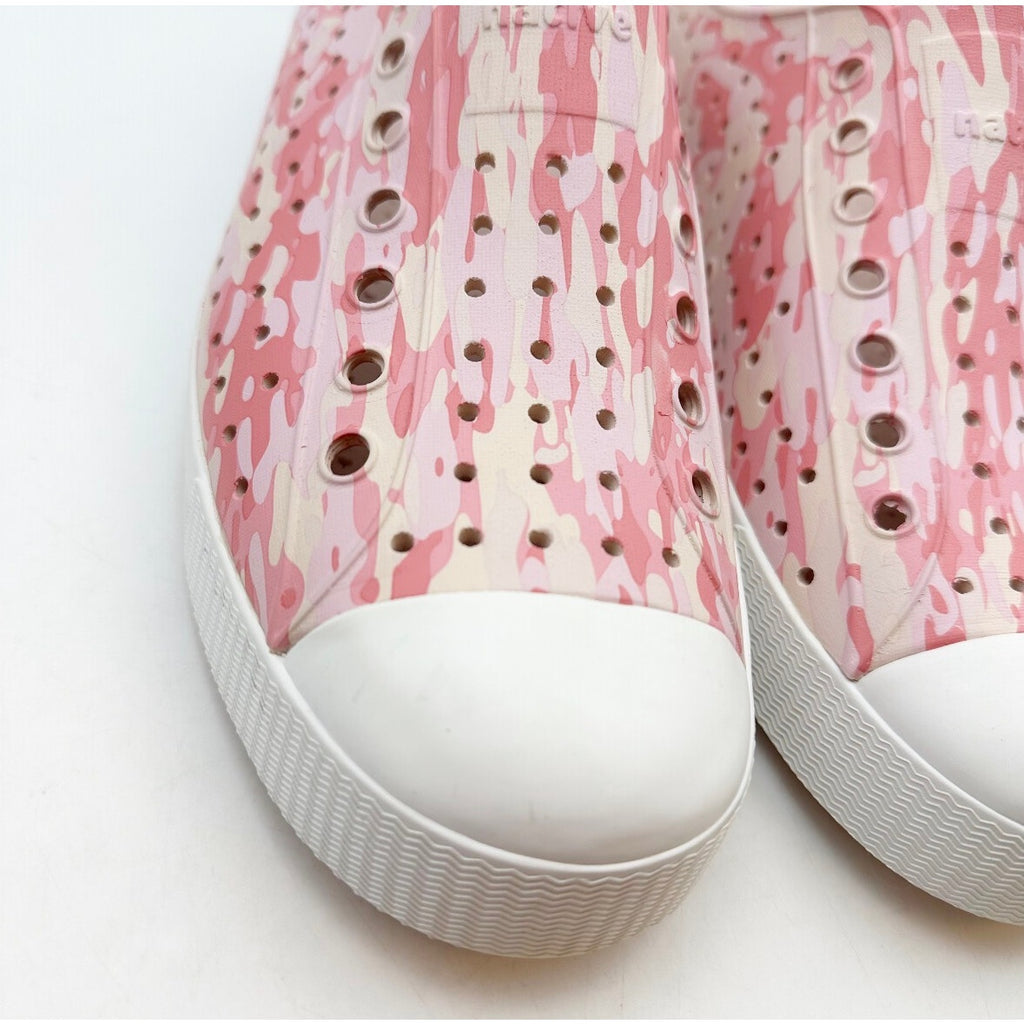 Native Men's Jefferson Slip On Shoes Size 10 Pink White EVA Waterproof NWOB