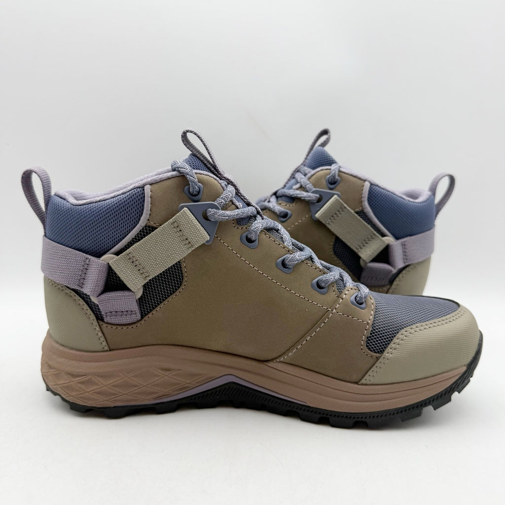 Teva Womens Grandview GTX Mid Hiking Boots US 7 Tan Desert Taupe Waterproof NIB