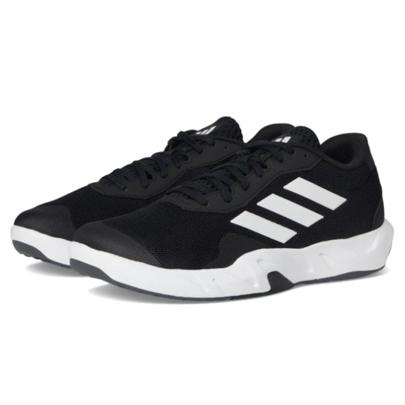 Adidas Mens Amplimove Trainer Athletic Shoes Size 9.5 Black White NIB