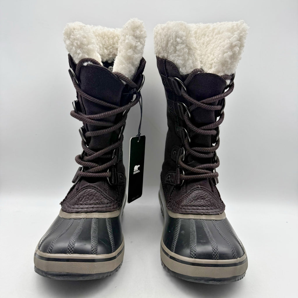 Sorel Women Joan Of Arctic Boots US 5 Purple Faux Fur Insulated Waterproof NWOB