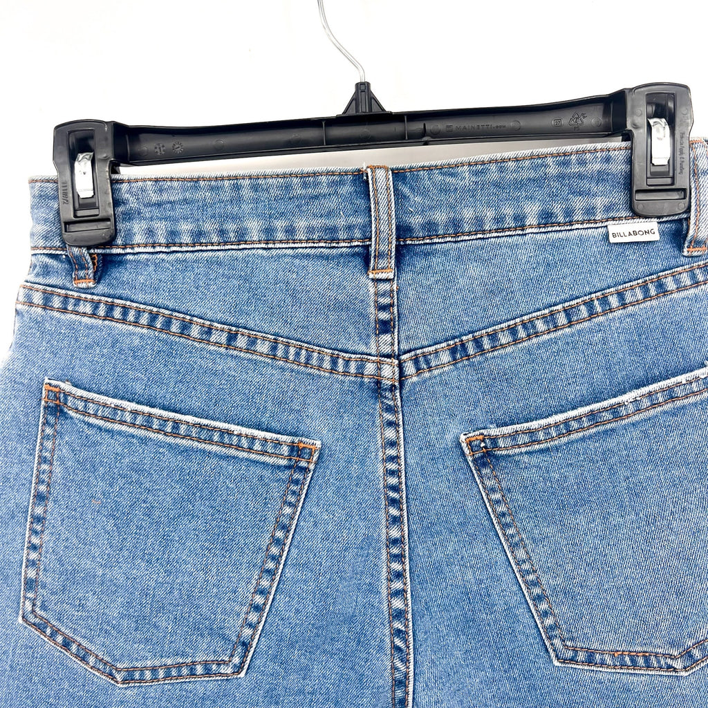BILLABONG Women's So Cheeky Cut-Off Denim Shorts Size 25 US 0 Blue Jeans NWT