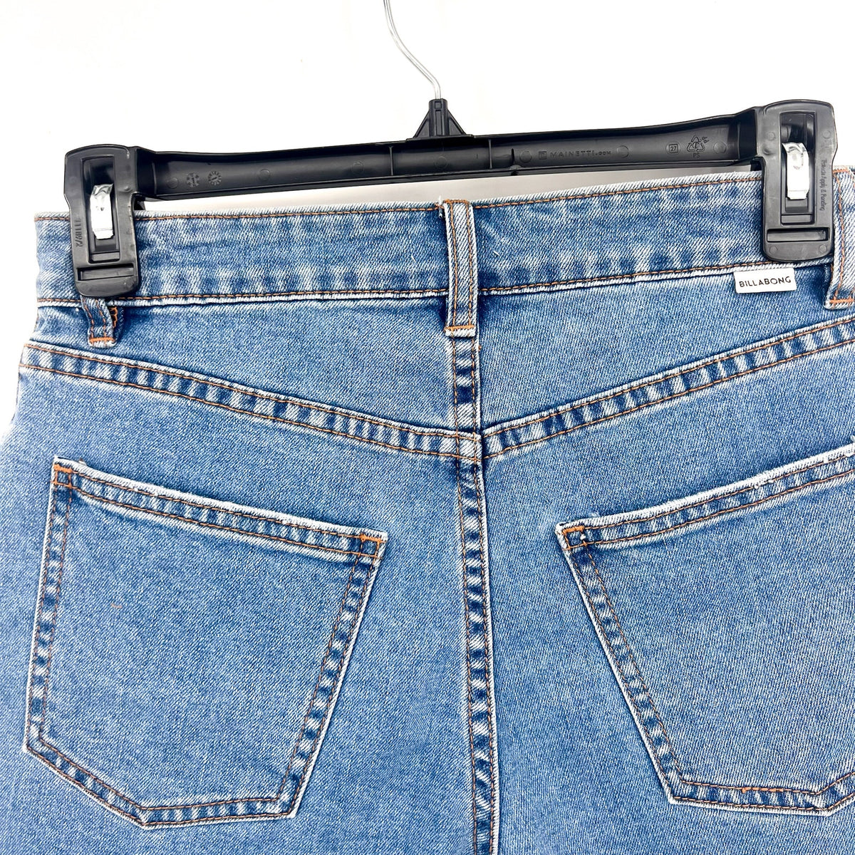 BILLABONG Women's So Cheeky Cut-Off Denim Shorts Size 25 US 0 Blue Jeans NWT