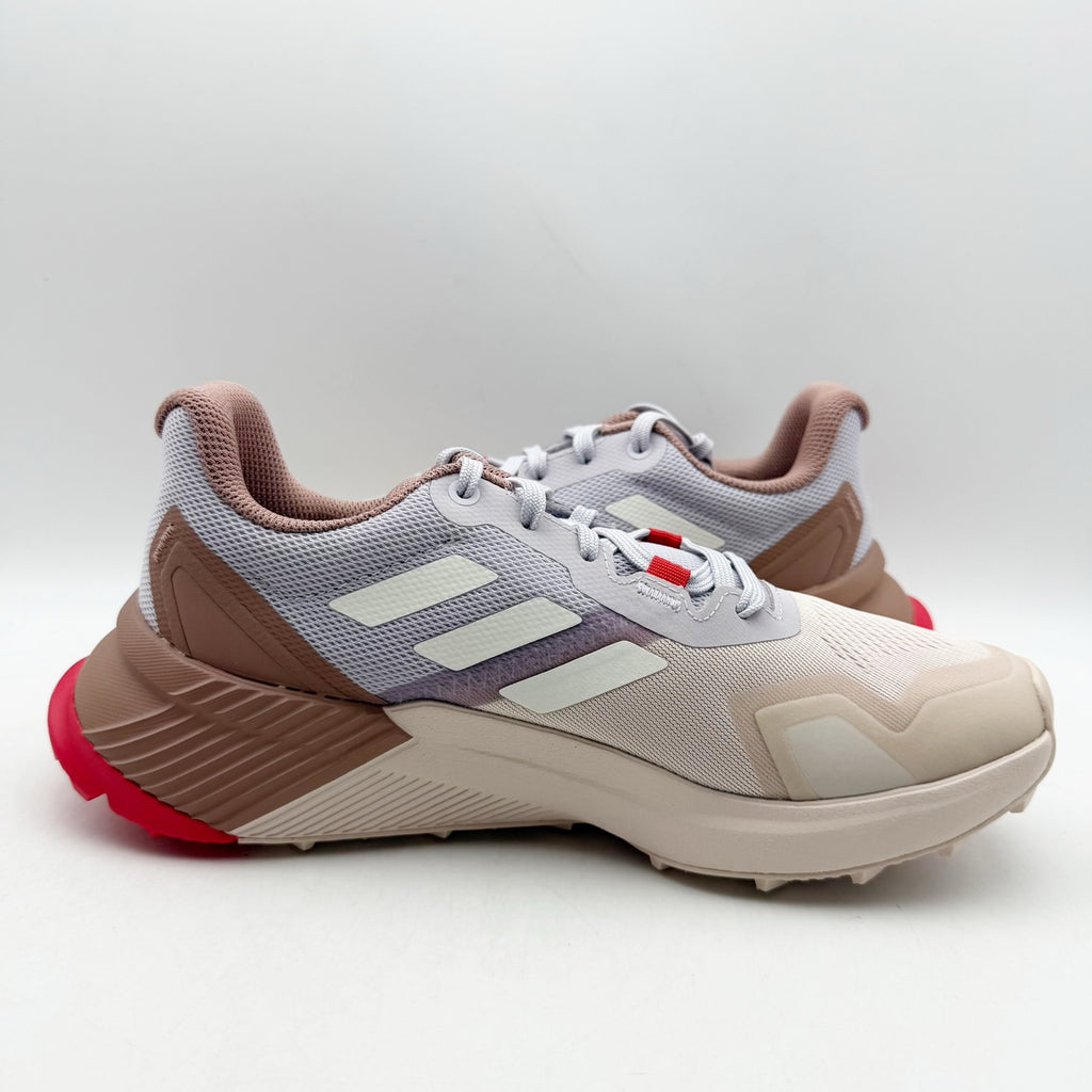 Adidas Womens Terrex Soulstride Trail Running Sneaker US 6 Cream Multicolor NWOB