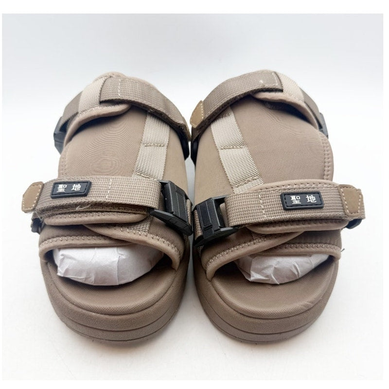 Seichi Mens Yoroi V2 Slide Sandals Size 9 EU 42 Taupe NIB