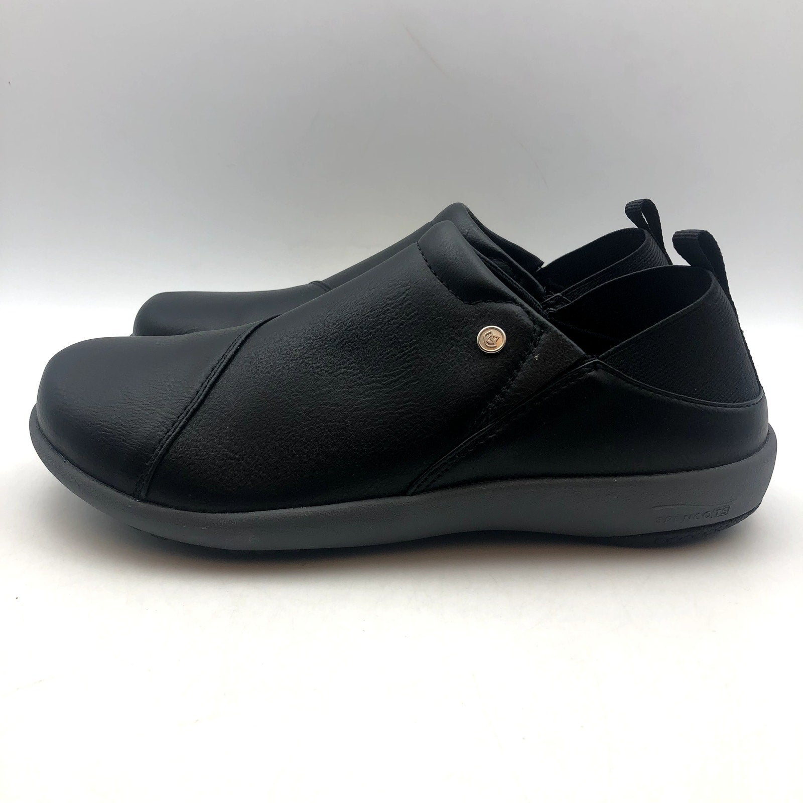 Spenco Womens Brooklyn Convertible Casual Sneakers Size 6 Black Slip On NIB