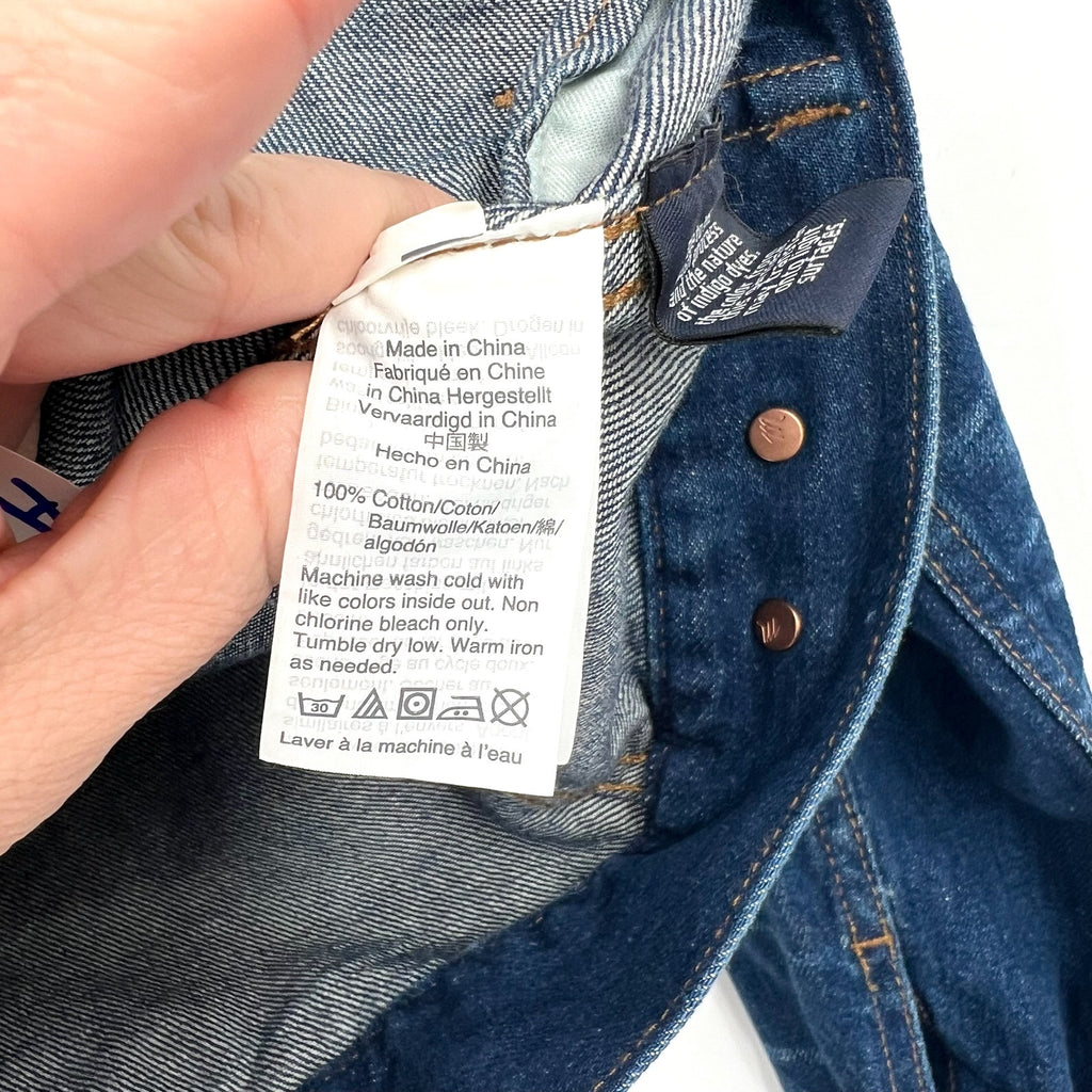 MADEWELL Womens The Classic Jean Jacket Small Blue Briarwood Wash H8341 NWT