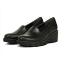 Vionic Women's Willa Wedge Slip on Shoes Size 10M EU 41 Black Leather NIB