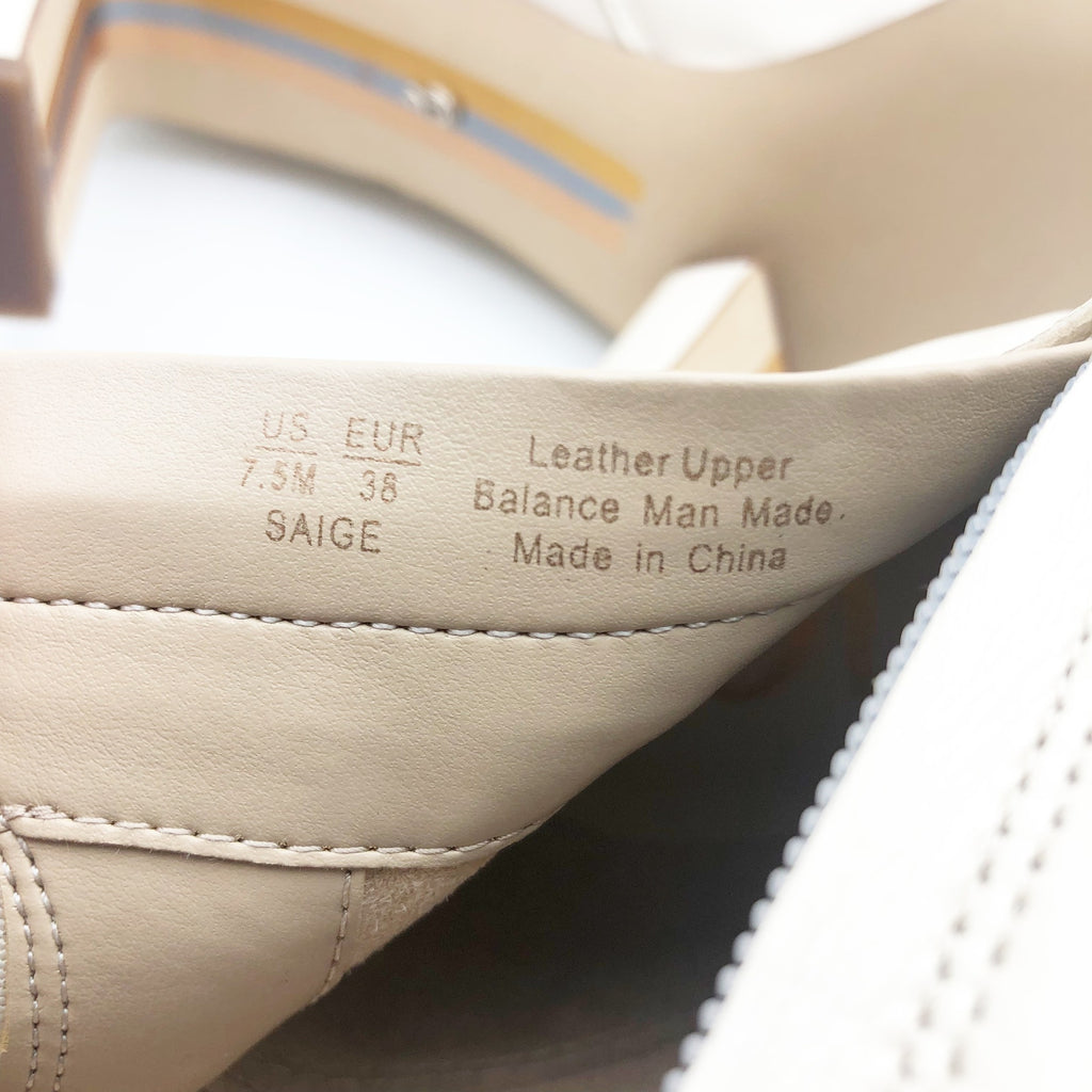 Sam Edelman Womens Saige 2 Ankle Boots US 7.5 M EU 38 White Cream Leather NWOB