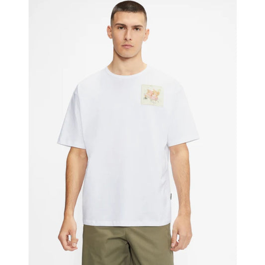 TED BAKER Men's Nofan Embroidered Logo T-Shirt Size 5 White Short Sleeve NWT