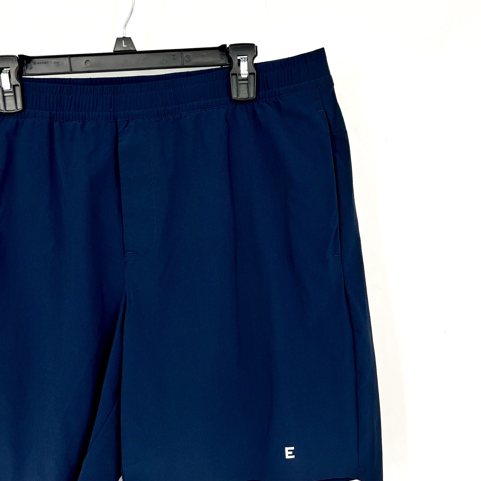 EVERLANE Men's The Sport Shorts XL Navy Blue Drawstring Casual NWOT