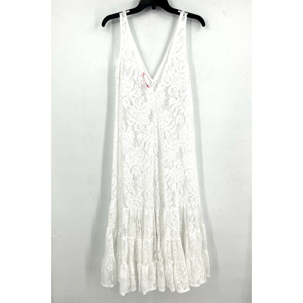 LILLY PULITZER Womens Finnley Lace Cover-up Swim Dress XXS White NWOT