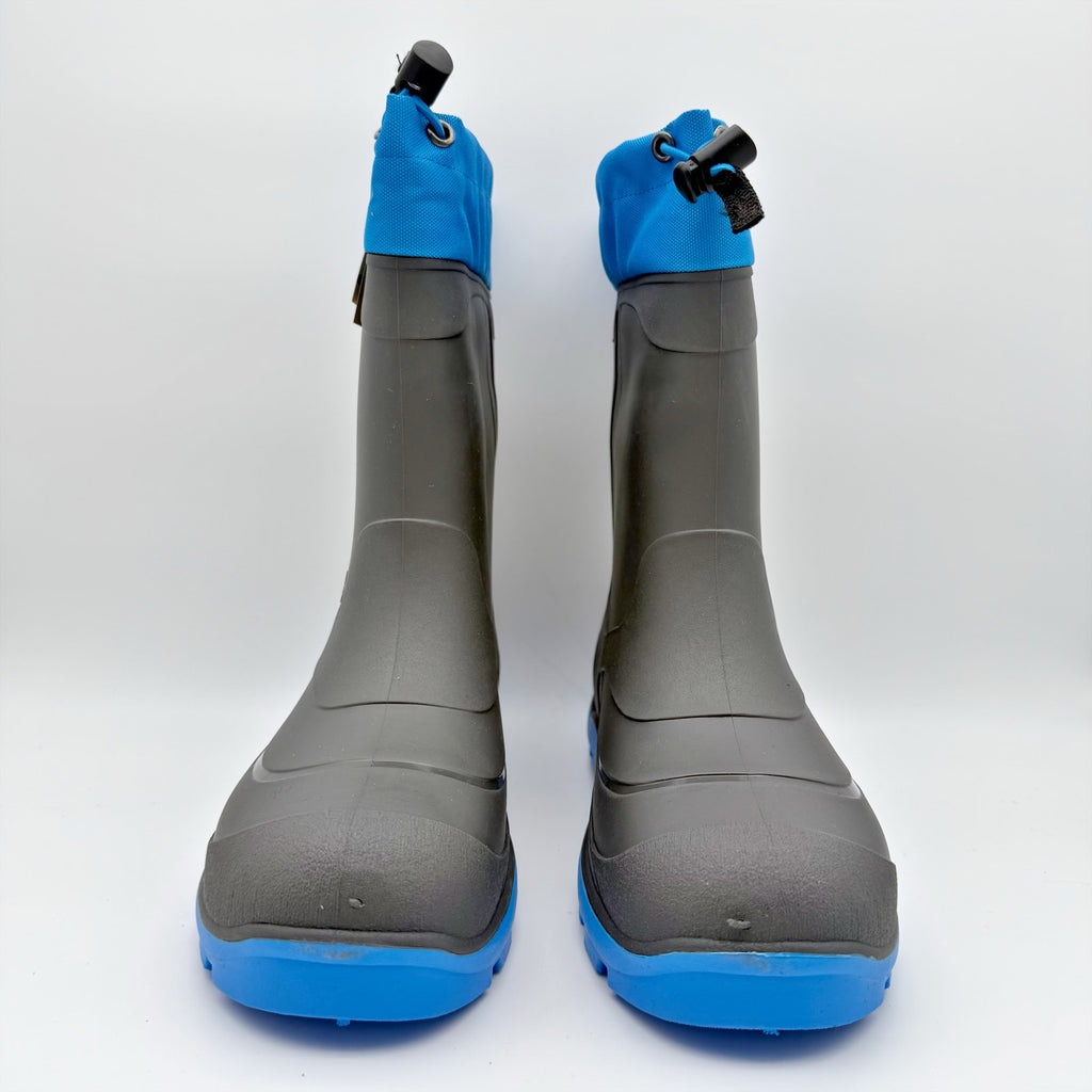Kamik Kids Snobuster Winter Boots US 4 EU 36 Grey Blue Waterproof NIB