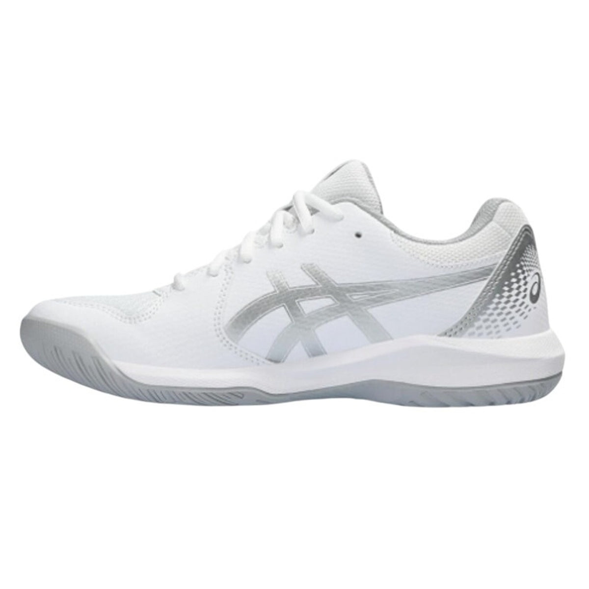 ASICS Womens GEL-Dedicate 8 Athletic Shoes Size 8 M EU 39.5 White Silver NWT