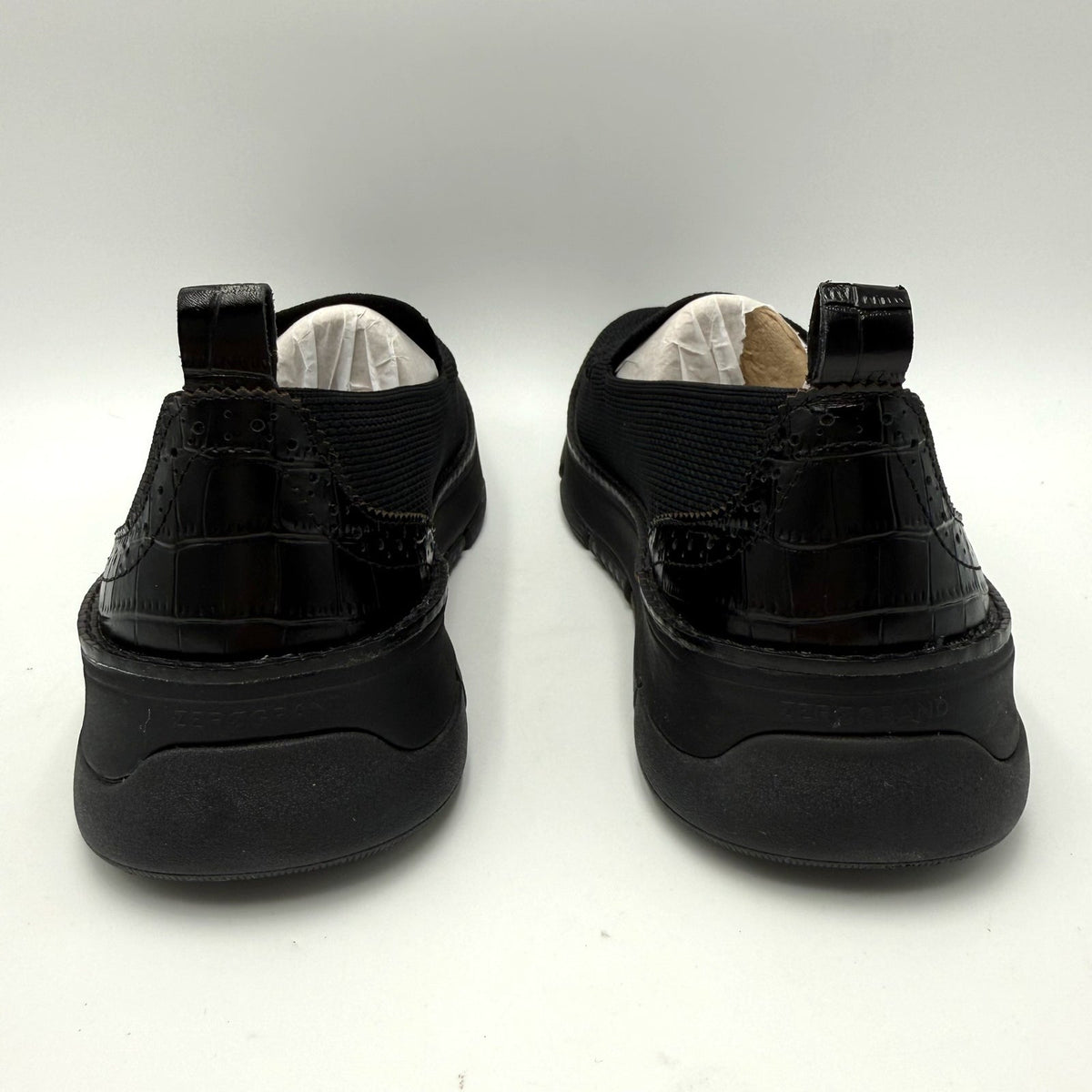 Cole Haan Womens ZeroGrand Rella Stitchlite Venetian Loafers Size 7.5 Black NIB