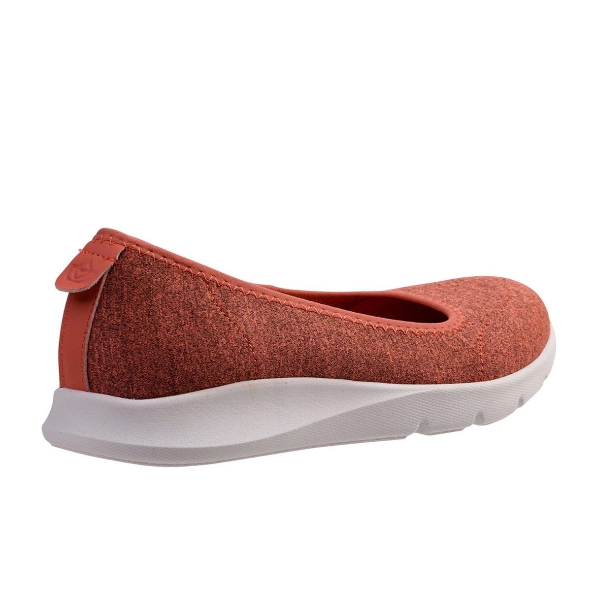 Spenco Womens Daily Stretch Jersey Slip-On Shoes Size 8 Red Terracotta NIB