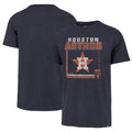 '47 BRAND Men's Houston Astros Borderline Franklin T-Shirt Small Navy Blue NWT