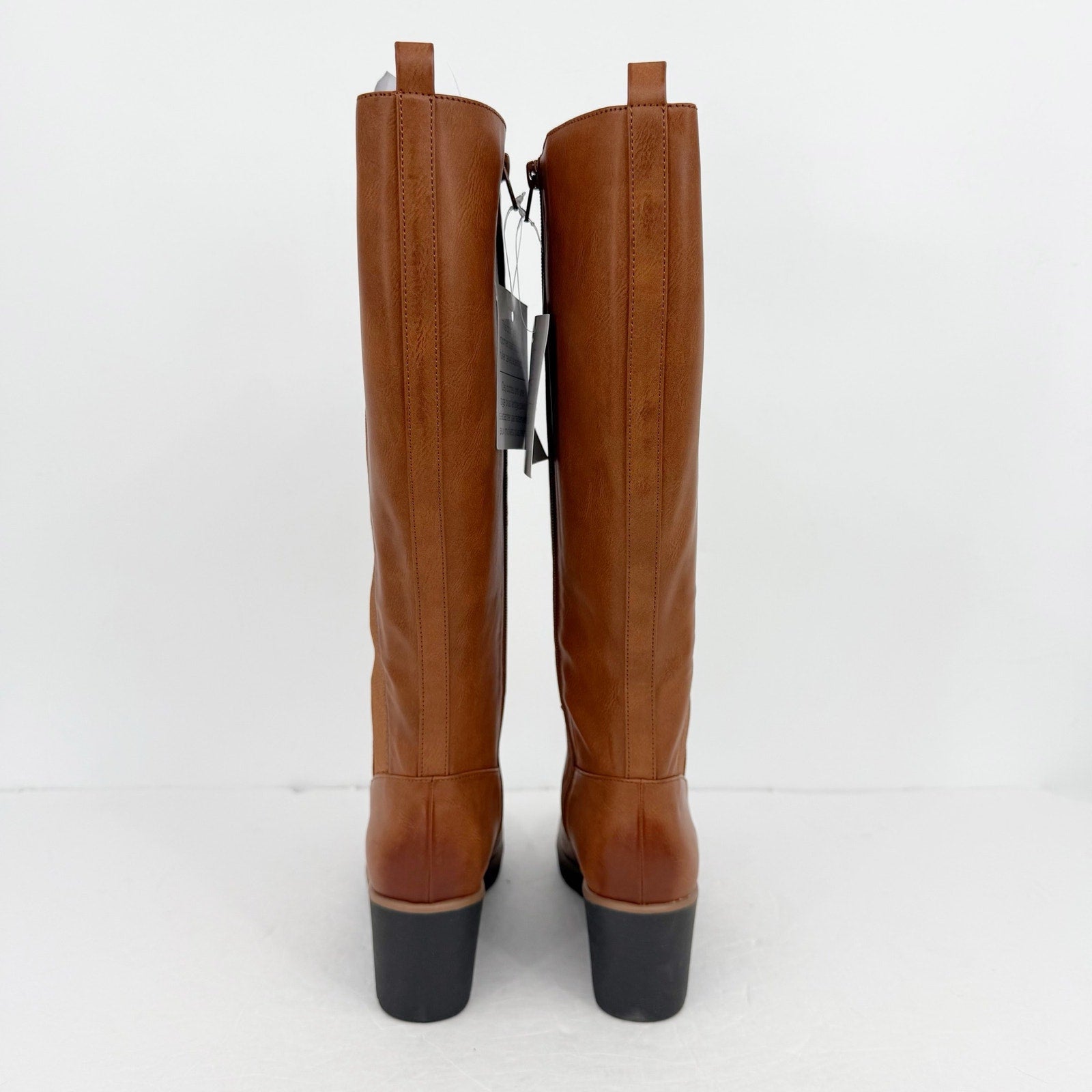 SOUL Naturalizer Women Adrian Knee High Boots US 7.5 M EU 38 Wide Calf Brown NIB