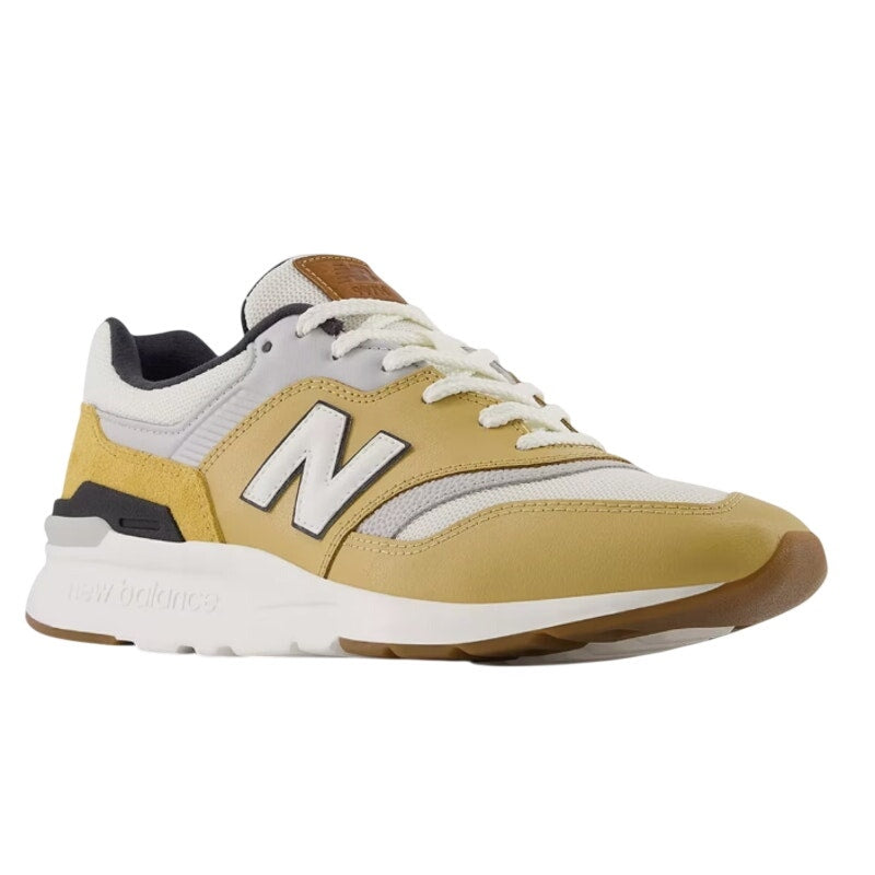 New Balance Mens 997H Casual Sneakers Size 9.5 Yellow White Athletic NWOB