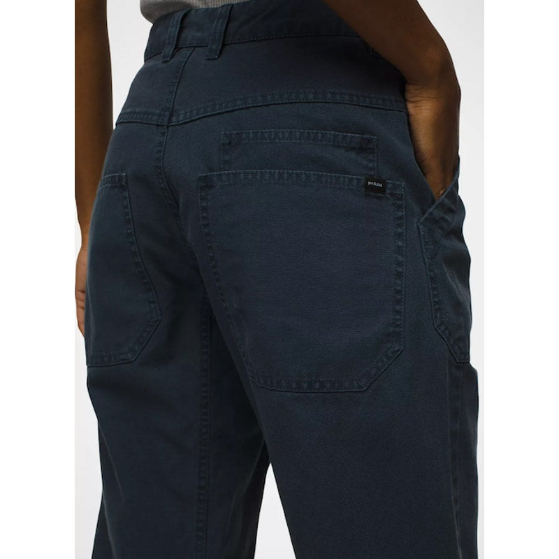 PRANA Womens Melrose Relaxed Pant Size 8 Reg Blue Stormy Night Barrel NWT