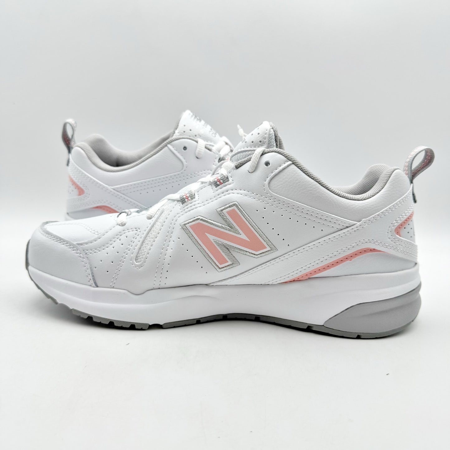 New Balance Womens WX608v5 Running Sneakers US 9 B EU 40.5 White Pink NWOB